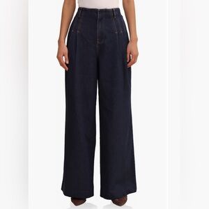Brand: Avec Les Filles | Hollywood High Waist Wide Leg Pants